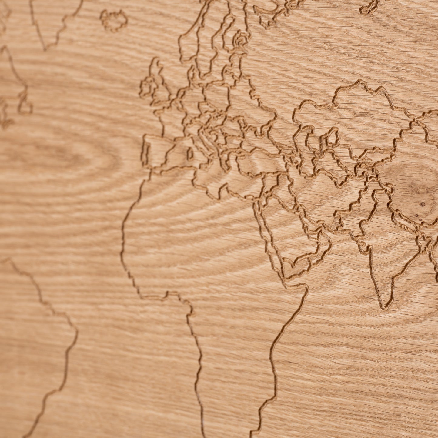 Weltkarte - Around the World - Holz-Tradition by Gehringer